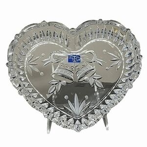 Studio Nova Crystal Dish Heart Shape